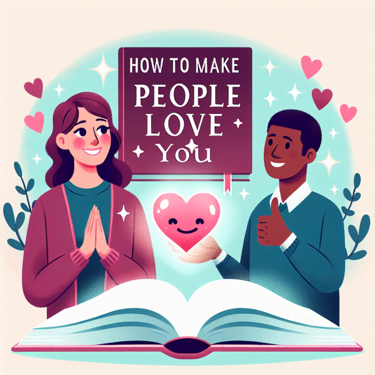 Pareja leyendo libro "Cómo hacer que te amen".