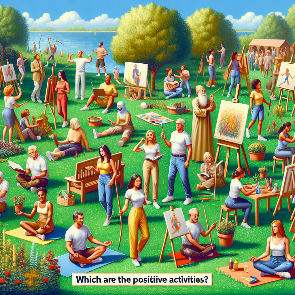 Personas realizando actividades artísticas al aire libre.