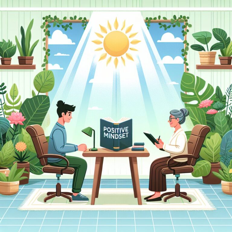 Reunión con enfoque en mentalidad positiva.