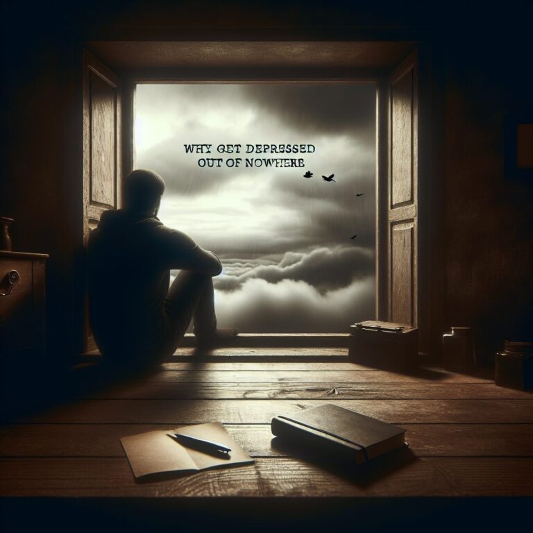 Persona mirando nubes desde ventana abierta.